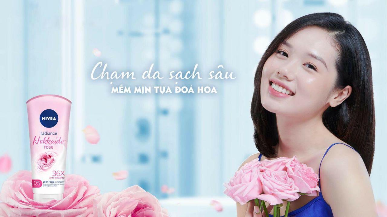 [REVIEW] Sữa rửa mặt Nivea Hokkdaido Rose nhẹ dịu cho mọi loại da