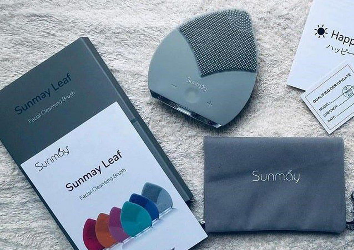 Review máy rửa mặt Sunmay Luxury Leaf